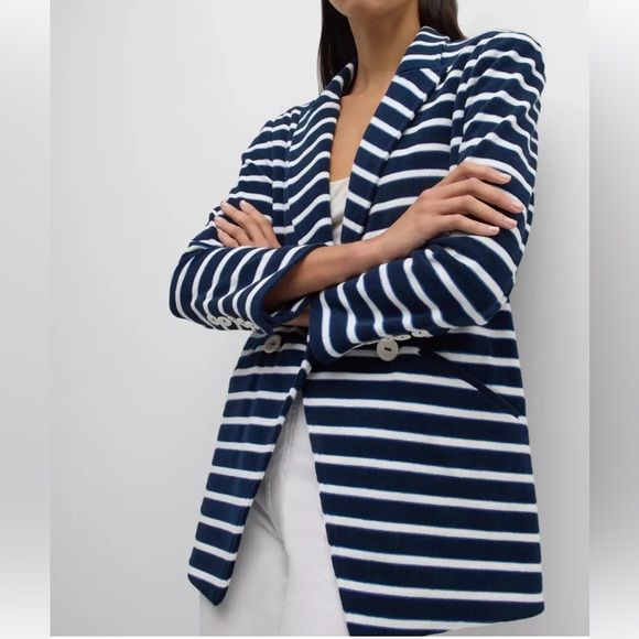 Veronica Beard Ortiz Stripe Jacket - Picture 2 of 8